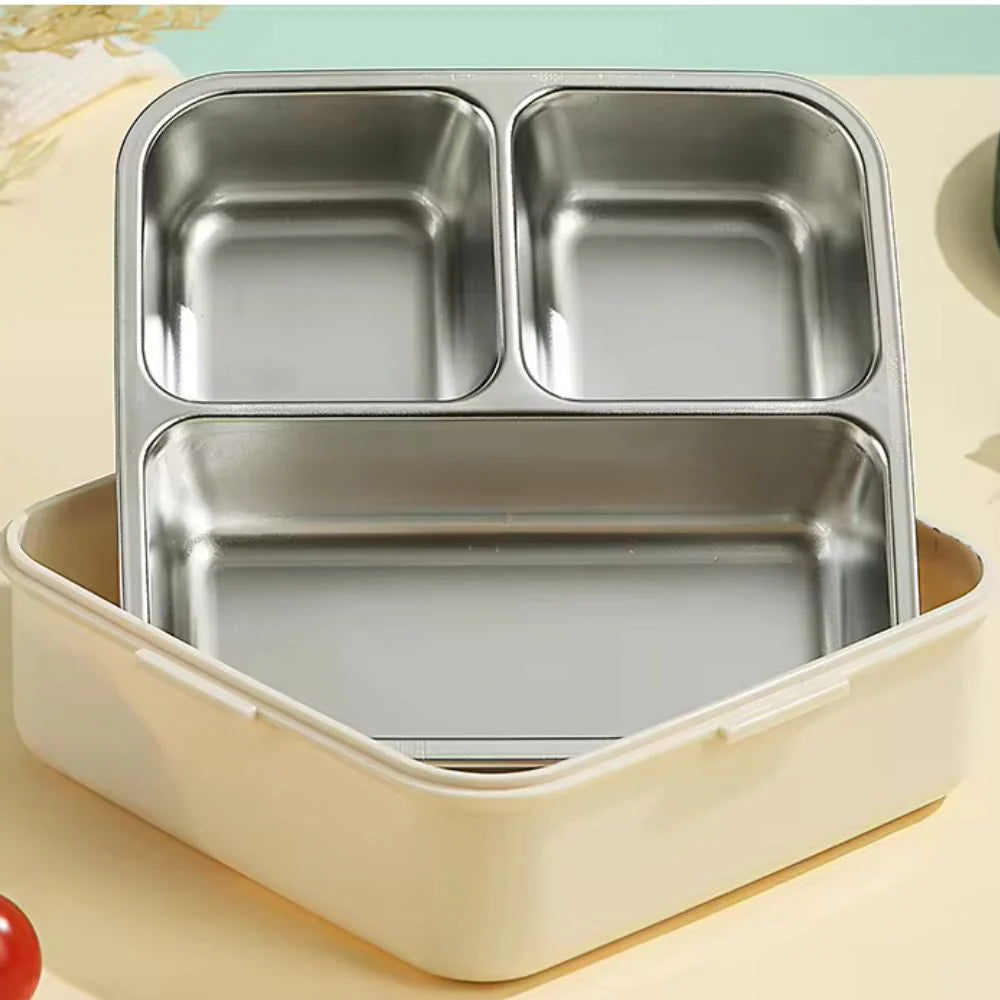 Dinosaur Designed Stainless Steel Individual Seal Lunch Box