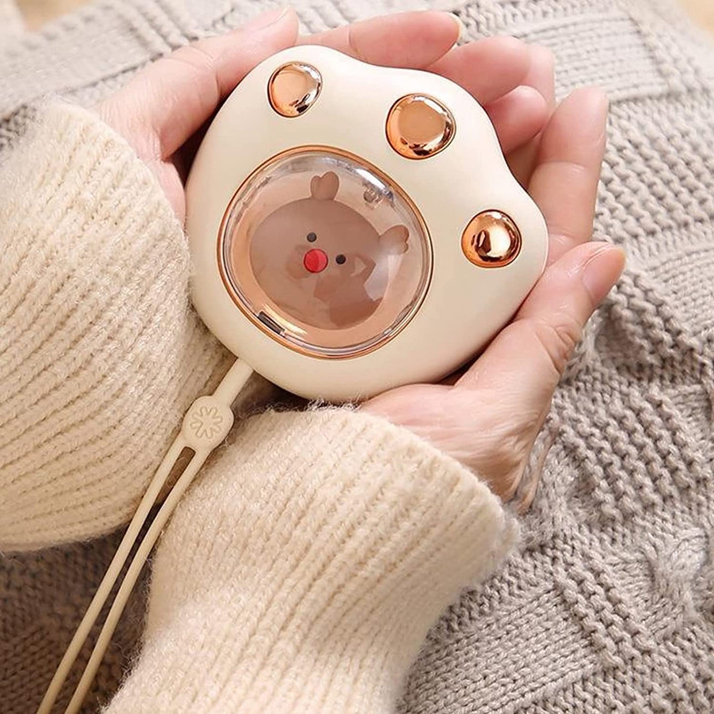 Rechargeable Cat Paw Hand Warmer – Portable USB Heater, Reusable Winter Warmer for Men & Women, Perfect Gift to Stay Cozy in Cold Weather