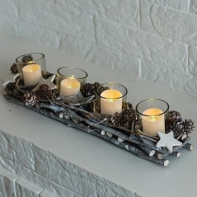 LIGHTING Flameless LED Votives Candles - Battery Operated (pack of 6)