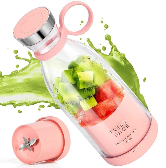 Upgraded Next-Gen Portable Blender – USB Rechargeable Juicer Bottle for Smoothies, Shakes & Fresh Juice (Buy 1 Get 1 Free)