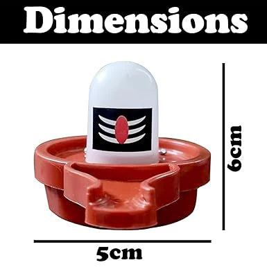 Water Glowing Shivling – Divine Decor for Temples, Ponds & Homes 🪔 (SET OF 6)