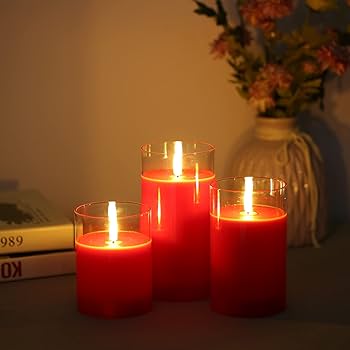 LED Electronic Candle Lamp (RED)