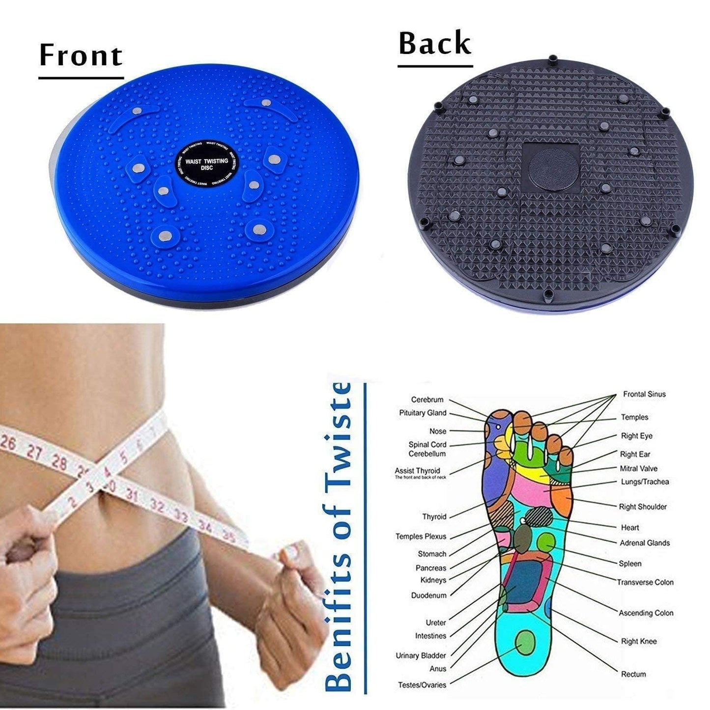 Tummy Twister Exercise Machine – Slimming Twister Disc for Belly Fat Reduction, Core Toning & Home Workouts for Women
