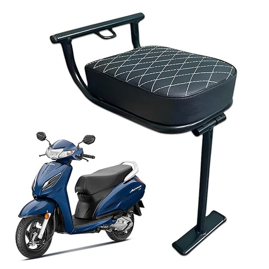 Foldable Front Baby Seat for Scooters – Comfortable Child Seating for Activa, Jupiter, Dio, Access 125, Maestro, Burgman, Duet & More