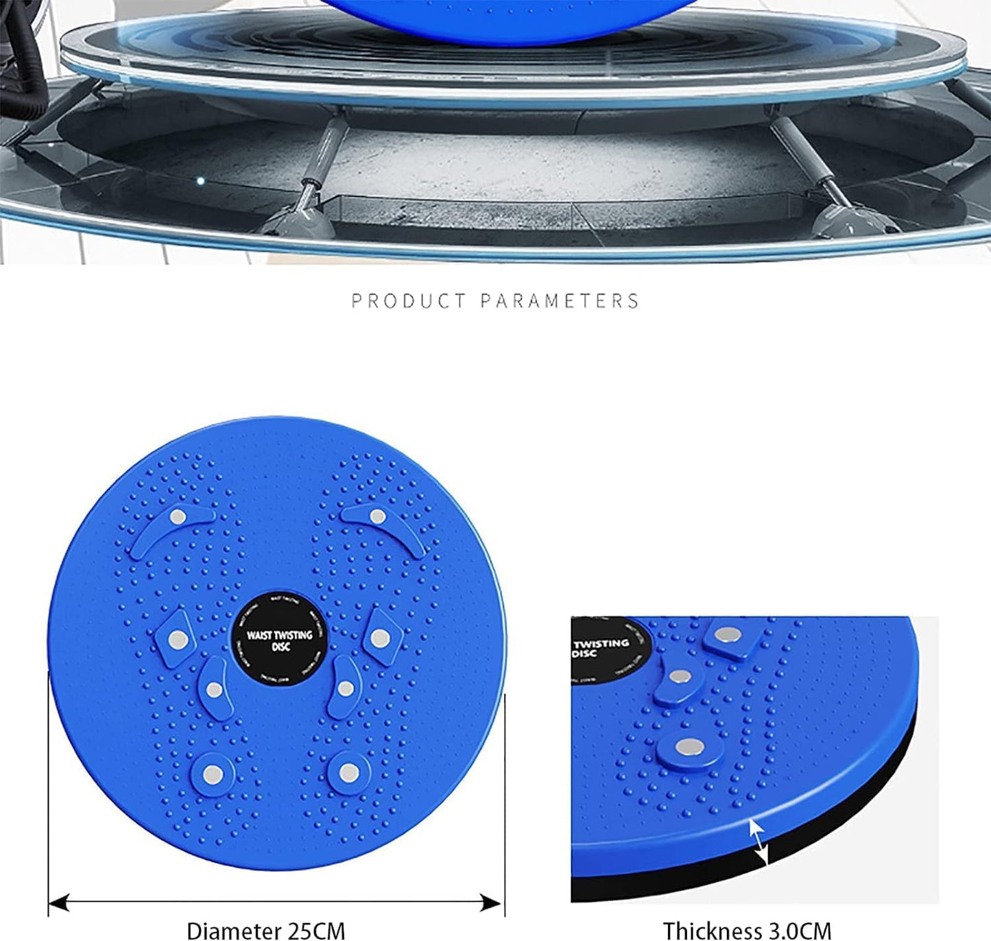 Tummy Twister Exercise Machine – Slimming Twister Disc for Belly Fat Reduction, Core Toning & Home Workouts for Women